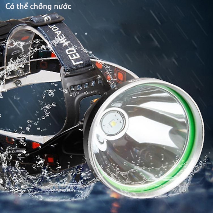 Đèn đeo đầu siêu sáng KC95 METAL STORE đèn đội đầu