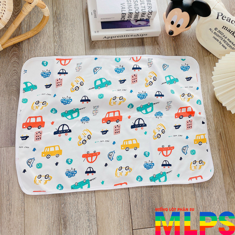 Lót chống thấm HỌA TIẾT dễ thương cho bé 70x50cm L04