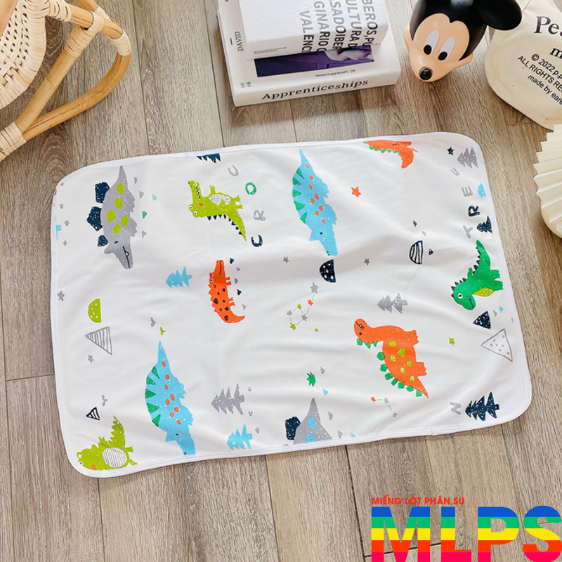 Lót chống thấm HỌA TIẾT dễ thương cho bé 70x50cm L04