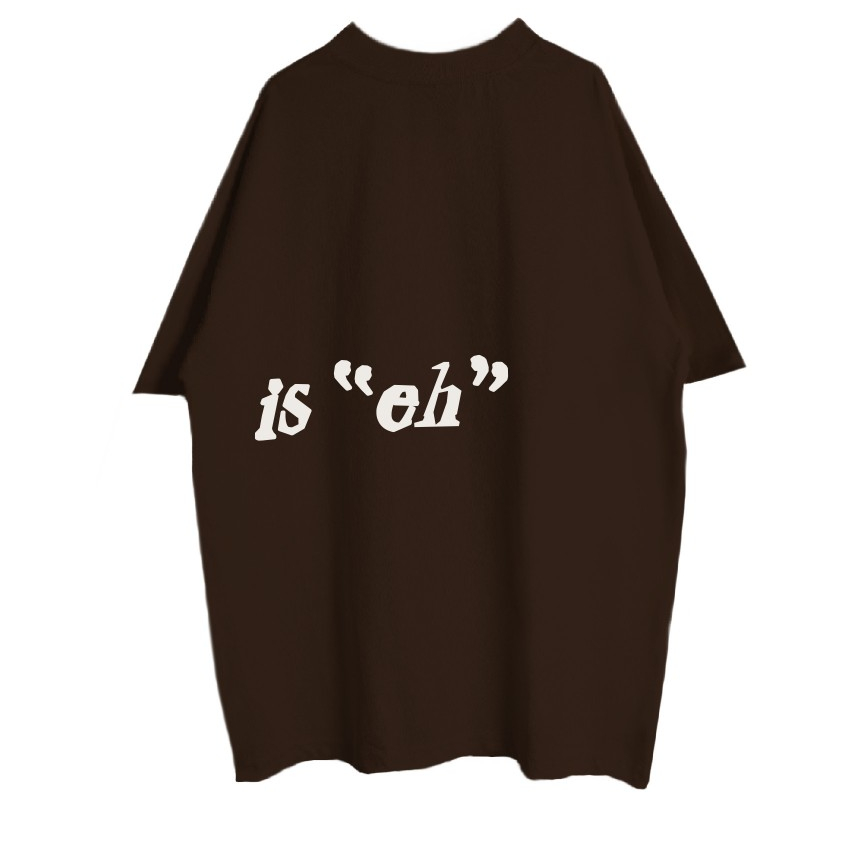 Áo thun VOLEUR - MONA BROWN  , vải thun 2 chiều 99% cotton 250g