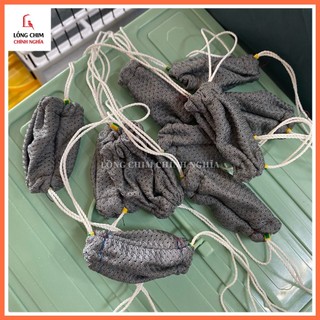 Túi bổi, túi nhốt chim bổi giá rẻ chất vải lưới, đủ 3 size - phụ kiện lồng chim Chính Nghĩa