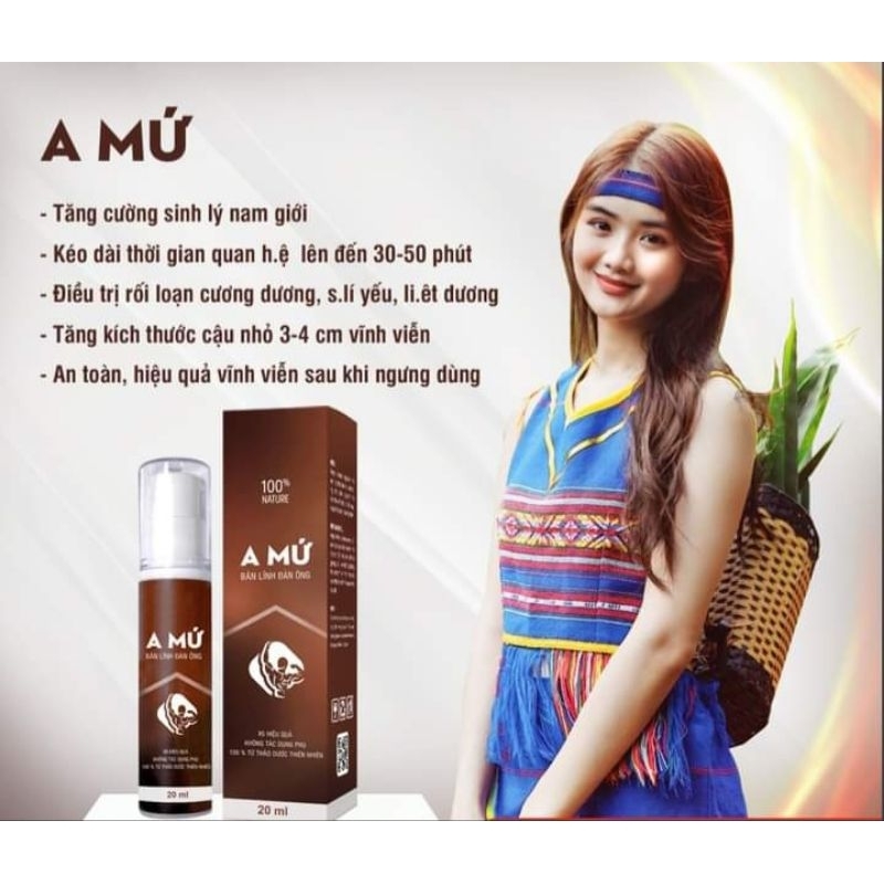 Xịt S.Lý A Mứ Chính Hãng - Chai 20ml
