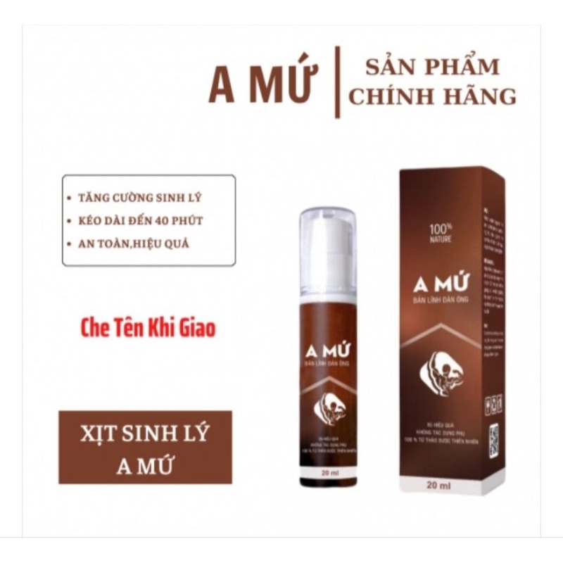 Xịt S.Lý A Mứ Chính Hãng - Chai 20ml