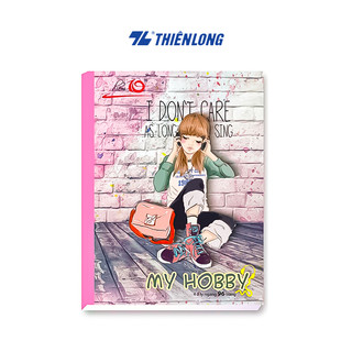 Tập vở học sinh Thiên Long 4 ô ly ngang 96 trang 60gsm, bìa cán vân, màu đẹp TP-NB072 - Hình ngẫu nhiên