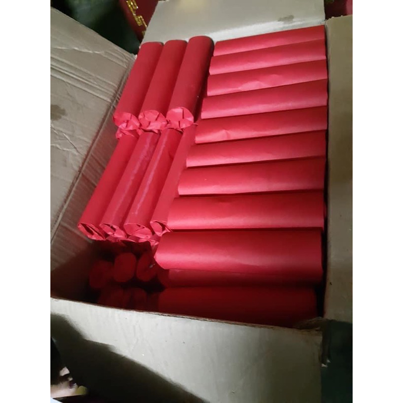 Bánh Đậu Xanh Nướng Bọc Giấy Đỏ - Cây 10 Bánh - Đặc Sản Hoài Nhơn- Bình Định