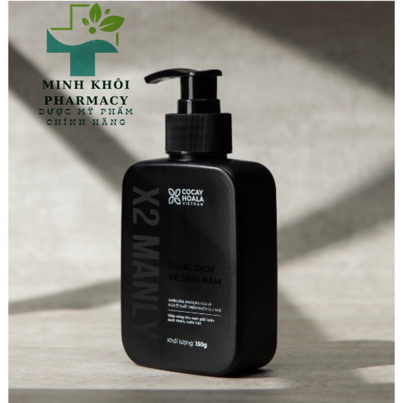 Dung Dịch Vệ Sinh Nam X2 Manly - Làm sạch tức thì Lưu hương 24h dung tích 150g-MKPMC