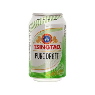 Nước lúa mạch lên men tsingtao pure draft nhập khẩu - 330ml/lon - foodmap