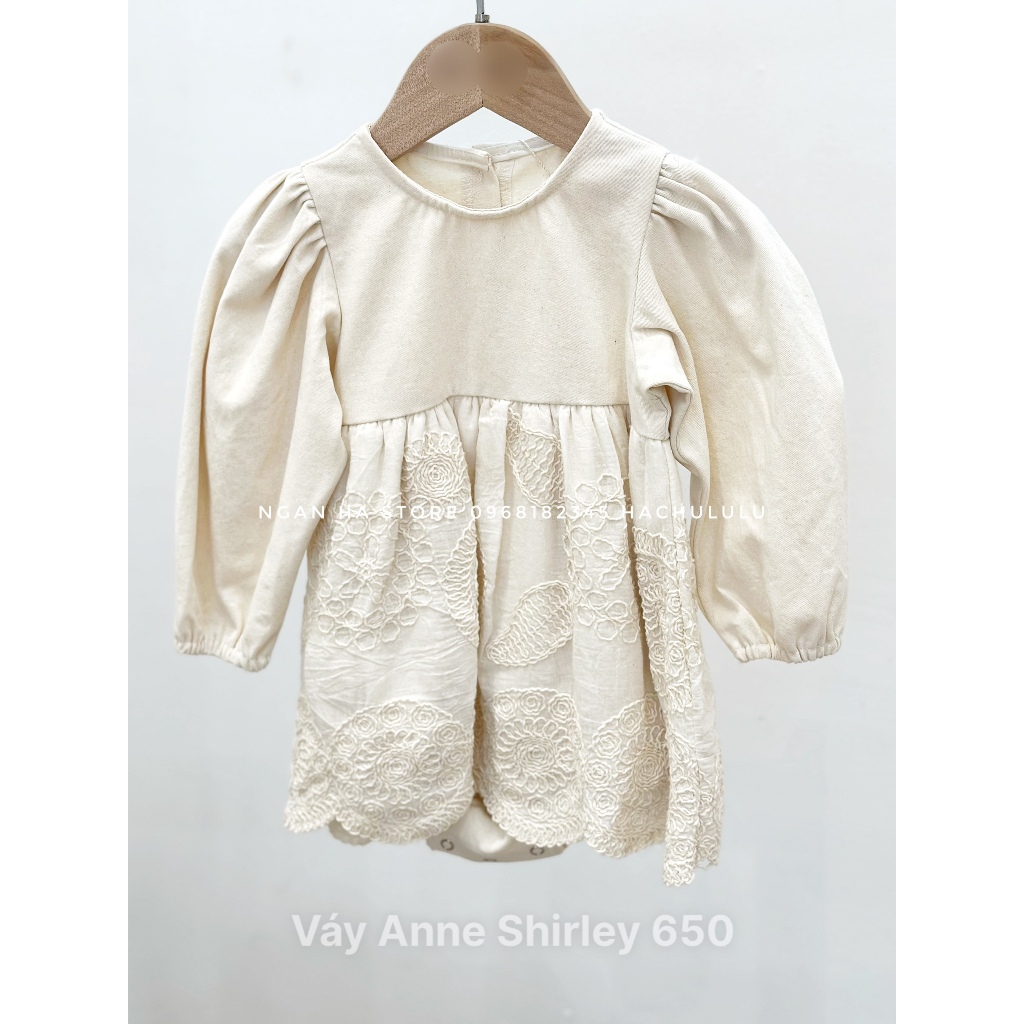 Váy Anne Shirley cho bé gái