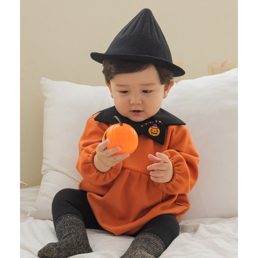 - Bodysuit LittleTini Pumpkin chính hãng Hàn Quốc cho bé
