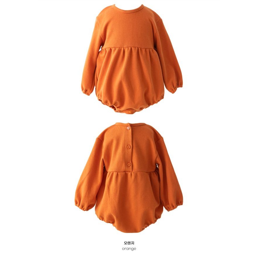 - Bodysuit LittleTini Pumpkin chính hãng Hàn Quốc cho bé