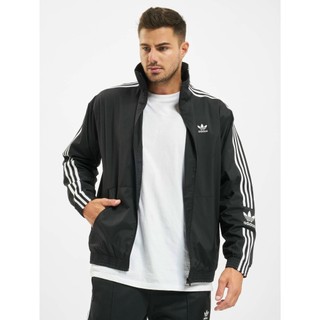 Áo khoác dù Adidas unisex có mũ 2 lớp thời trang cá tính