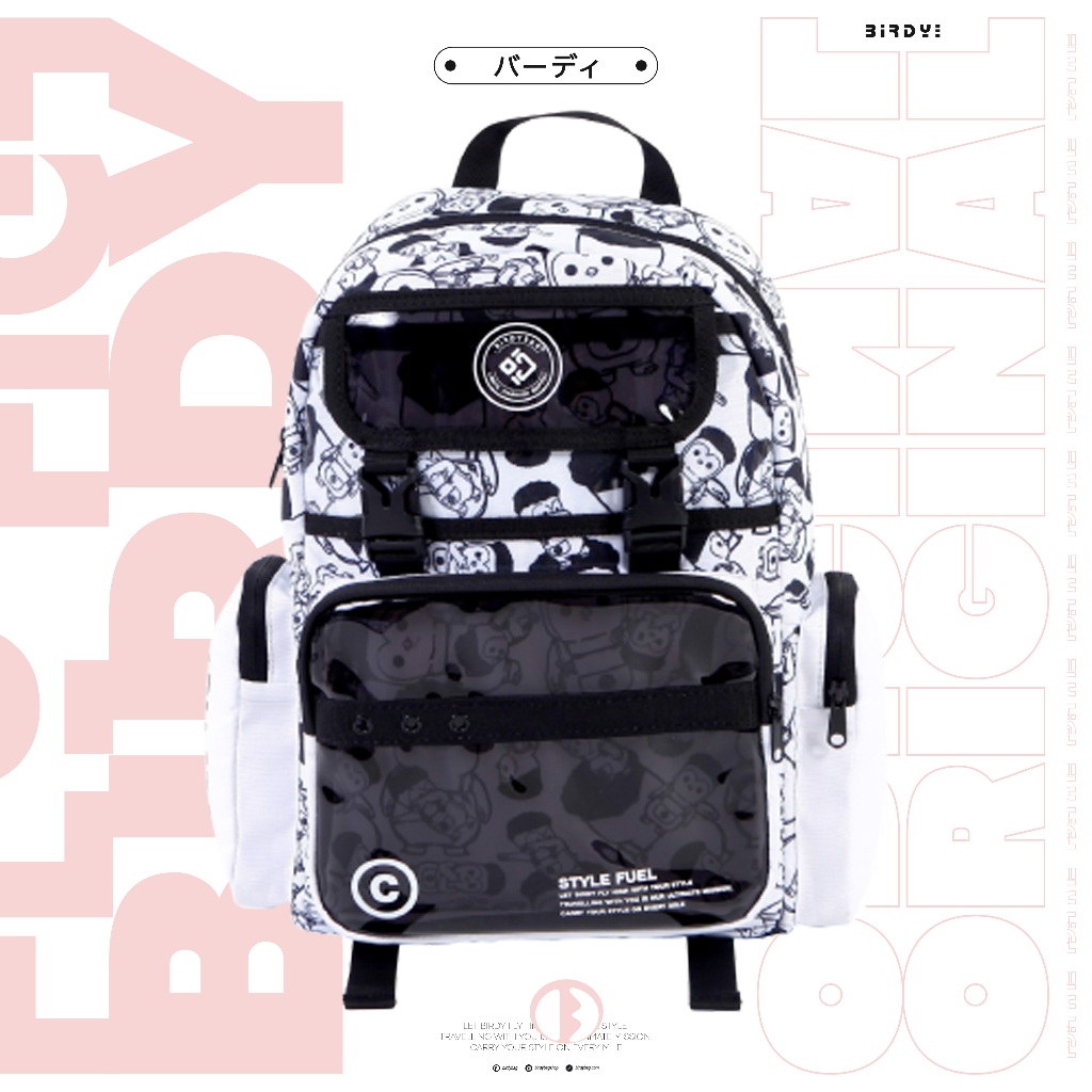 Balo BIRDYBAG STYLE FUEL PENGUIN unisex New Original Backpack