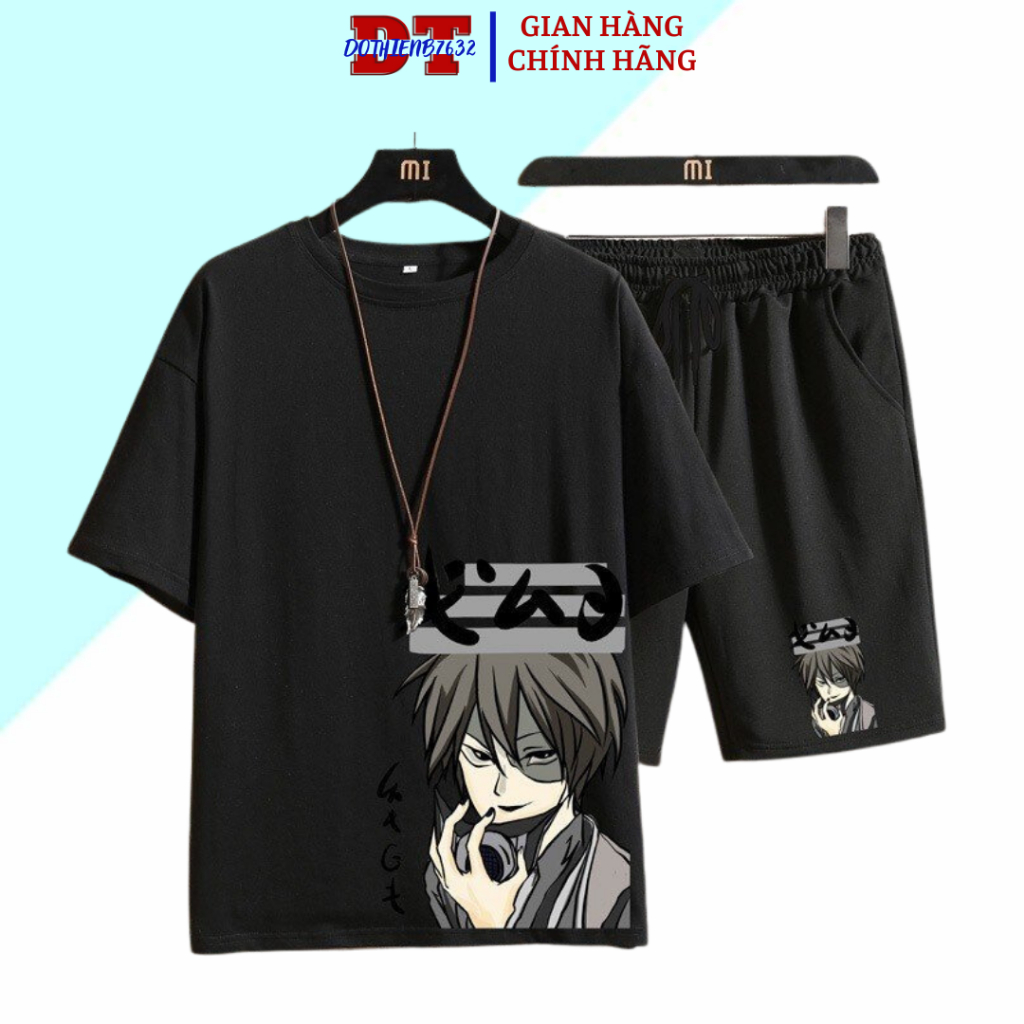 Bộ thể thao Unisex giá rẻ ⚡️ VẢI MÁT ⚡️ SÉT ĐỒ MẶC NHÀ Nam Nữ in hình Naru phong cách Nhật Bản S0