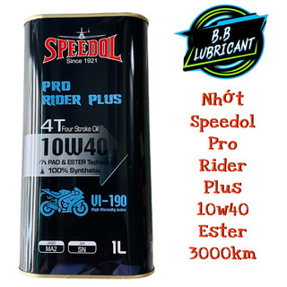 Nhớt speedol lon nhôm pro rider plus 10w40