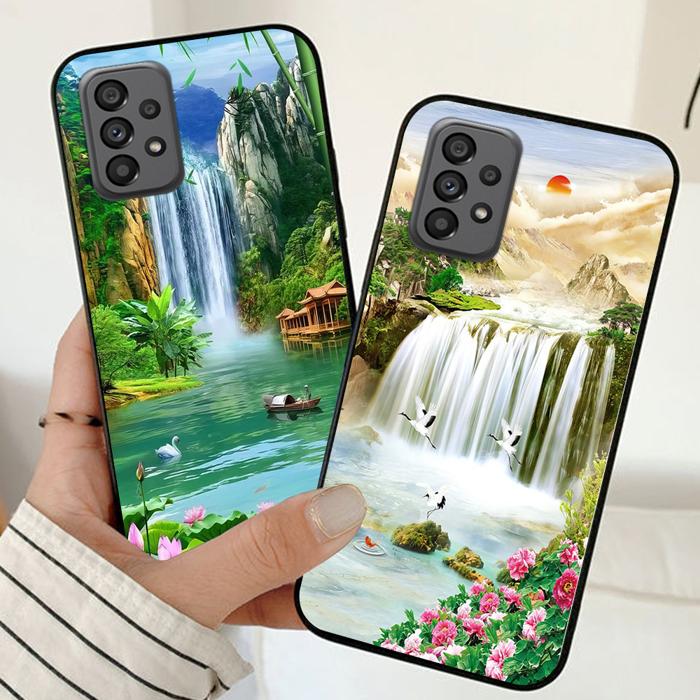 Ốp lưng Samsung a33 5G / ss a53 5G / ss a73 5G / ss a13 4G / ss a23 4G in hình phong cảnh phong thủy tài lộc