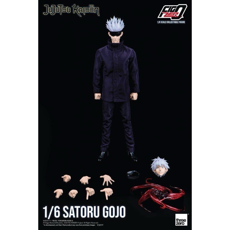⚜️HÀNG ORDER ⚜️🌟 MÔ HÌNH THREEZERO - JUJUTSU KAISEN - GOJO SATORU - 1/6 ACTION FIGURE.