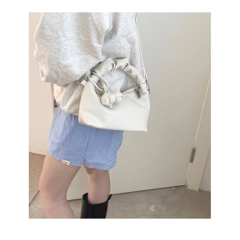 Túi xách nữ túi đeo chéo da PU hình hộp kèm dây