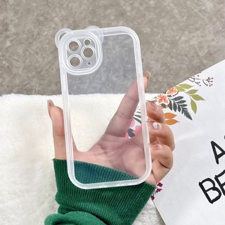 Ốp Lưng Silicon Chống Sốc Tai Gấu
