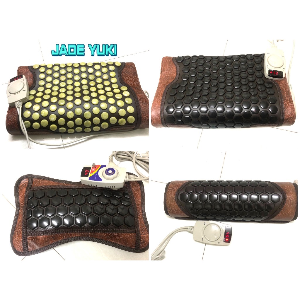 Gối đá nóng 53x33x 7 cm, gối trị đau vai gáy, ngủ ngon