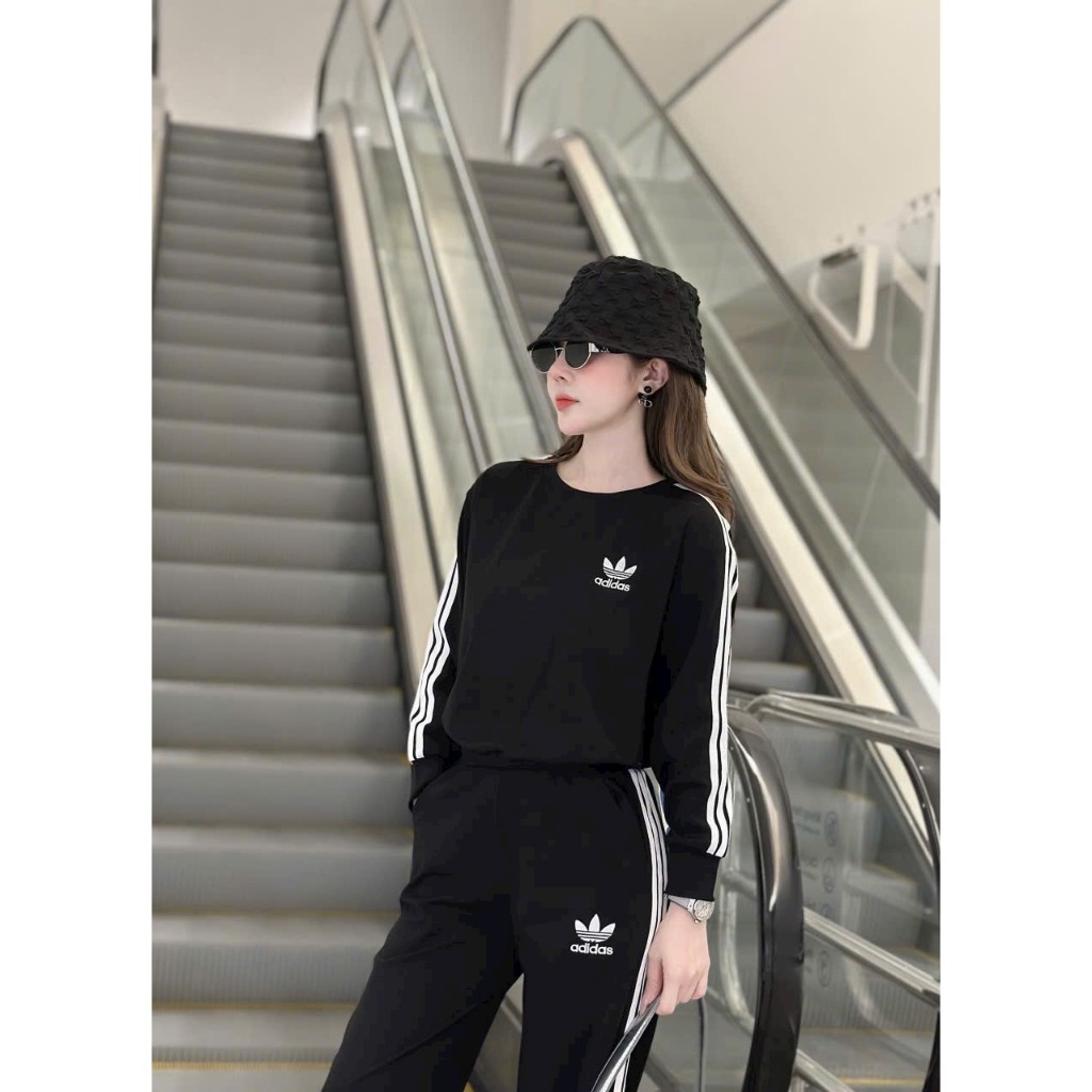 Sét bộ thể thao nữ  vải umi Hàn xuất dư mềm mịn không xù, không bai dão