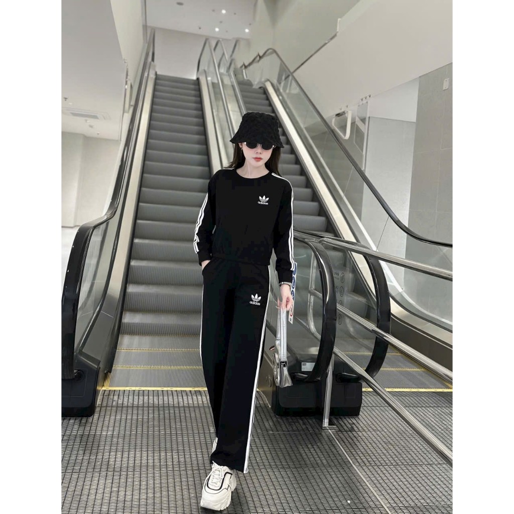 Sét bộ thể thao nữ  vải umi Hàn xuất dư mềm mịn không xù, không bai dão