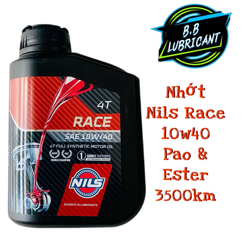 Nhớt Nils Race 10w40 4T