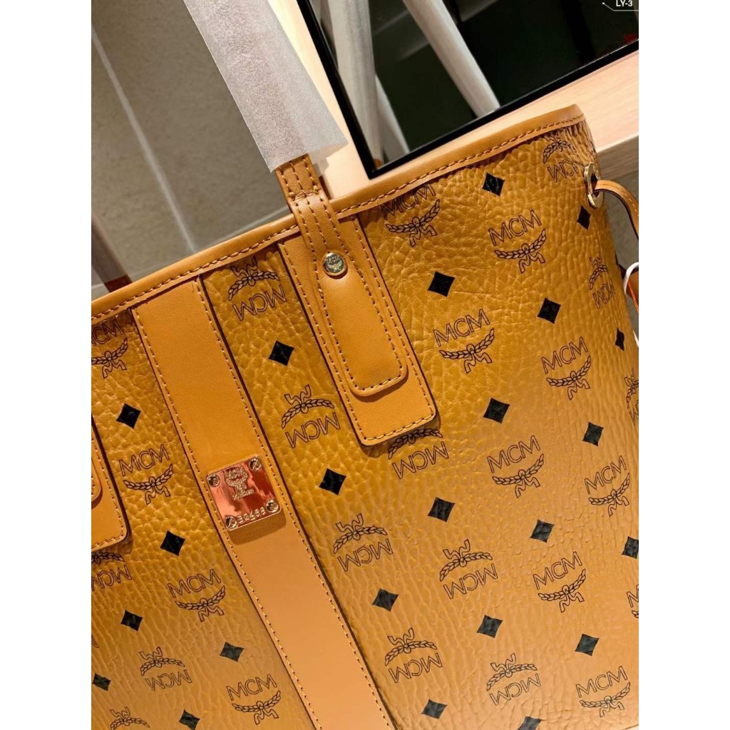 Set Túi Xách M.C.M tote Màu vàng