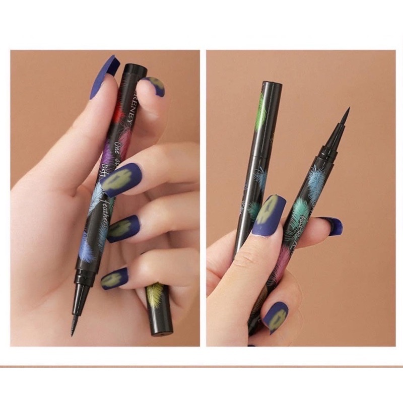 Bút Kẻ Mắt Hoạ Tiết Ngôi Sao Lâu Trôi Chống Thấm Nước Và Mồ Hôi Không Gây Chóng Mặt Cho Người Mới Bắt Đầu