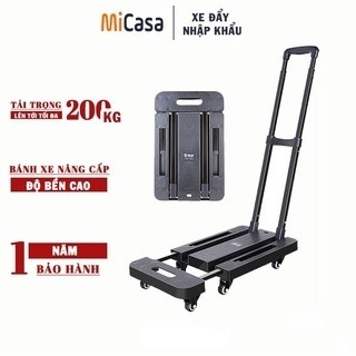 Xe Kéo Hàng Gấp Gọn Xe Đẩy Hàng Trọng Tải Lớn 200kg