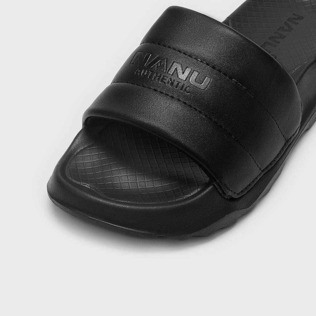 Dép Nanu unisex Nanu N13 All black chunky EVA 4.5cm siêu êm