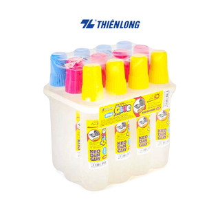 Combo 10 Keo dán giấy Thiên Long Điểm 10 G-08 dạnglỏng, lọ nhỏ dung tích 30ml tiện dụng, sản phẩm không độc hại, an toàn
