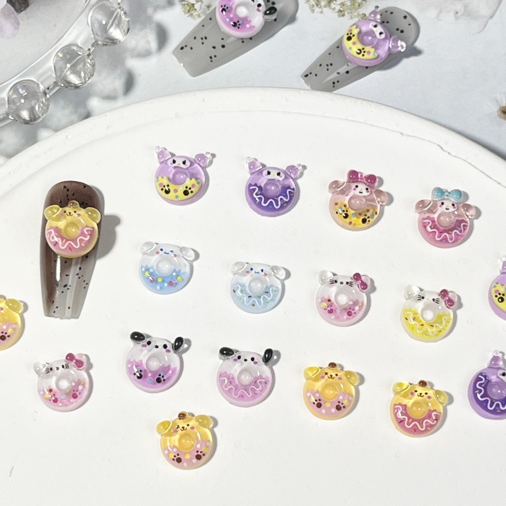 Charm nail hoạt hình bịch 50 viên