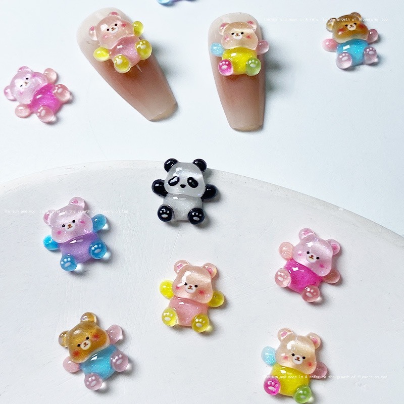 Charm nail hoạt hình bịch 50 viên