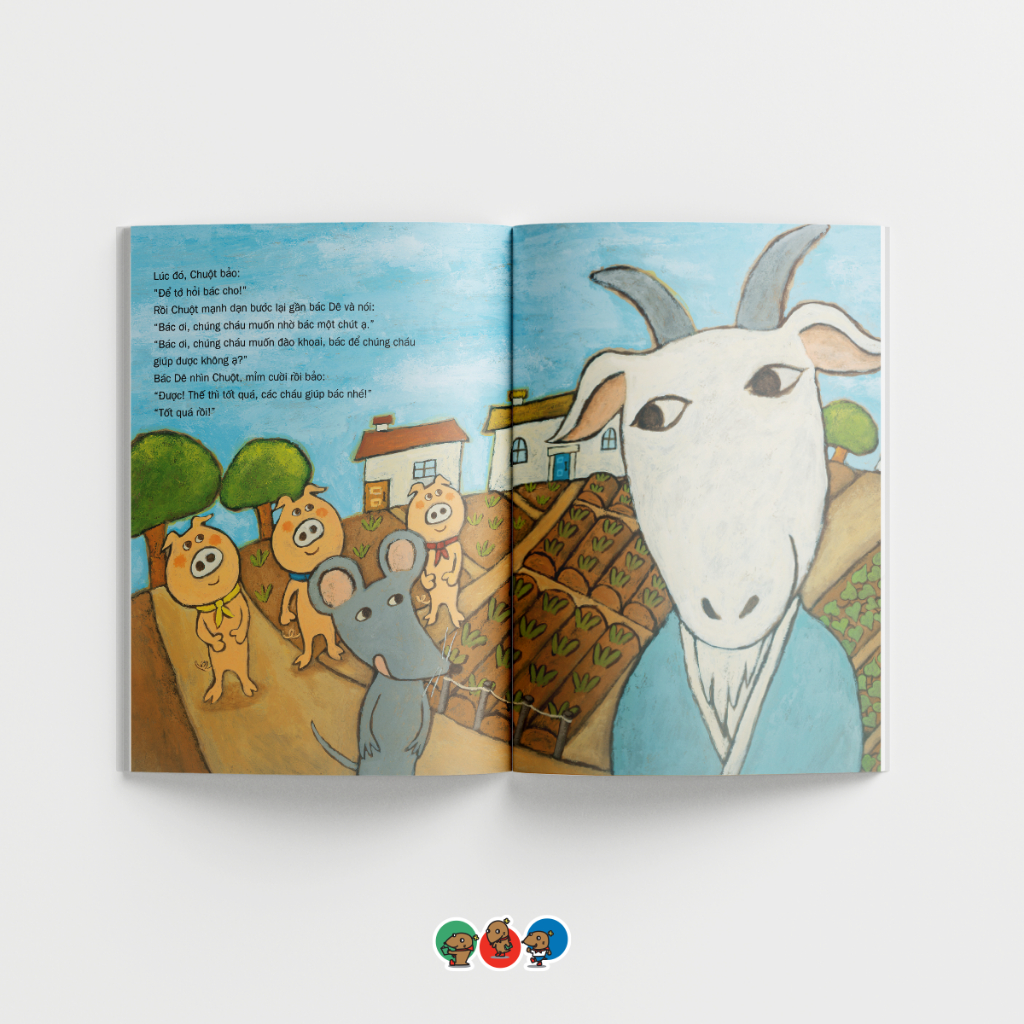 Tranh truyện - Phát Triển tư duy cho bé 3 6 tuổi - Đào khoai, đào khoai