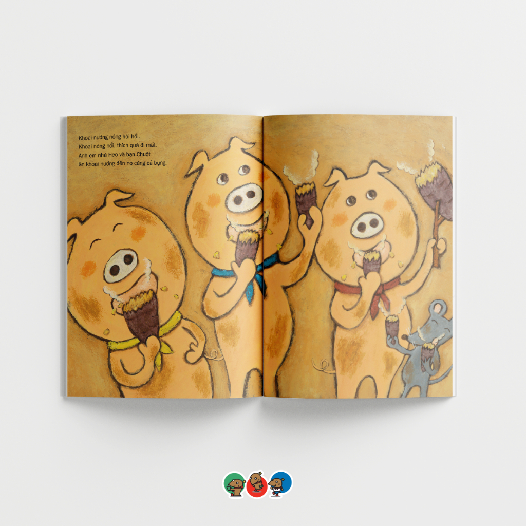 Tranh truyện - Phát Triển tư duy cho bé 3 6 tuổi - Đào khoai, đào khoai