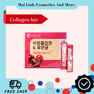 Bột collagen lựu đỏ bio cell hàn quốc