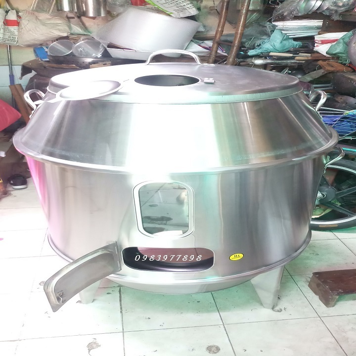 COMBO 10 MÓC QUAY THỊT INOX 4LY LỚN DÀI 30CM+1 MÓC CÁN CẦM INOX.