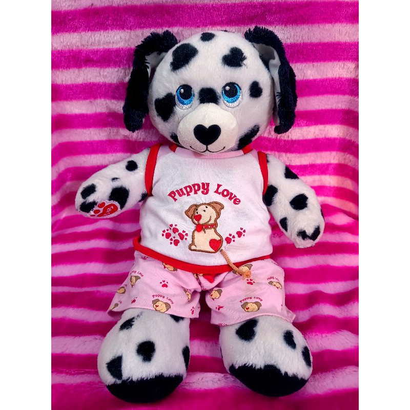 BUILD A BEAR CÚN ĐỐM MẮT THÊU