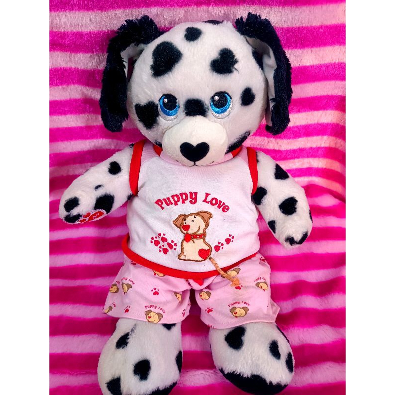 BUILD A BEAR CÚN ĐỐM MẮT THÊU