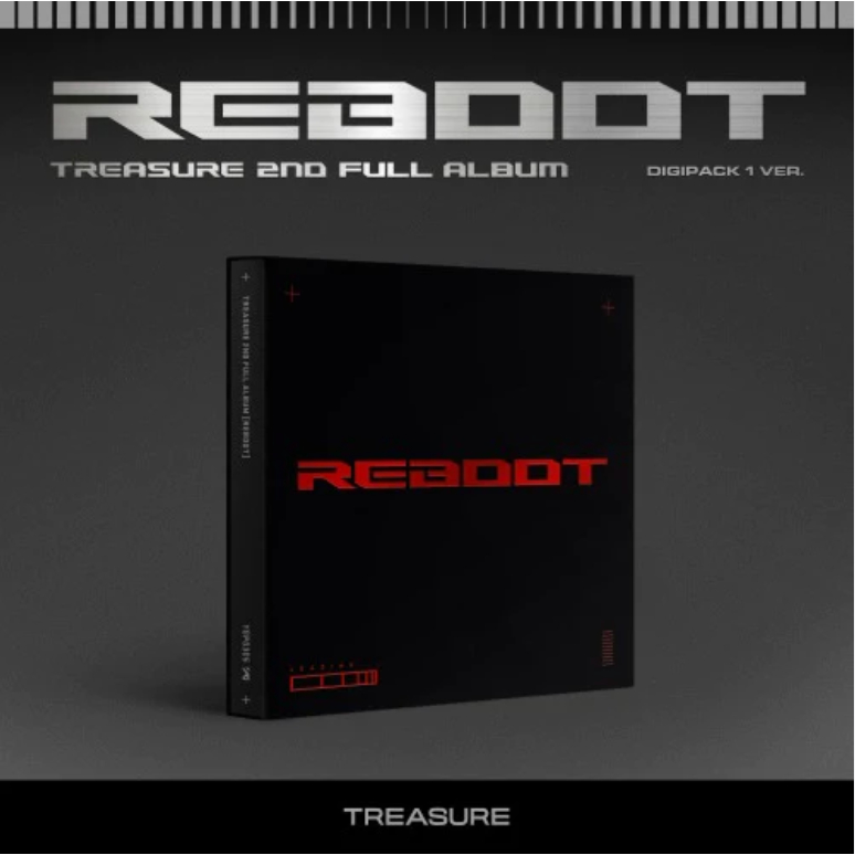 Bộ ảnh album TREASURE - REBOOT phiên bản Digipack