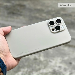 Ốp SIÊU MỎNG BẢO VỆ CAMERA iPhone 15 Pro/ 15 Pro Max/ 14 Plus/ 14 Pro/ 14 Pro Max/ 13/ 13 Pro/ 13 Pro Max 12 hiệu Memumi