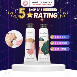 Kem Dưỡng Mềm Mịn Da Tay Hương Nước Hoa Innisfree Jeju Life Perfumed Hand Cream (1 tuýp)