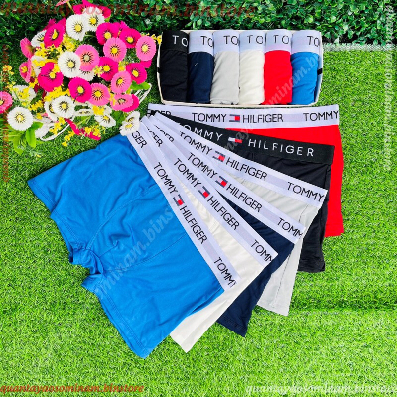 Quần boxer nam,quần sịp đùi nam mẫu TO.MMY chất vải thun lạnh,co giãn 4 chiều,thoáng mát,thoải mái vận động