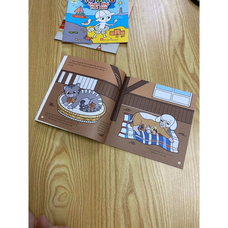 Sách thiếu nhi - Tô Màu Khám Phá Thế Giới