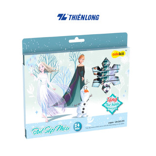 Bút sáp màu Thiên Long Disney Frozen CR-C031/FR- 24 màu