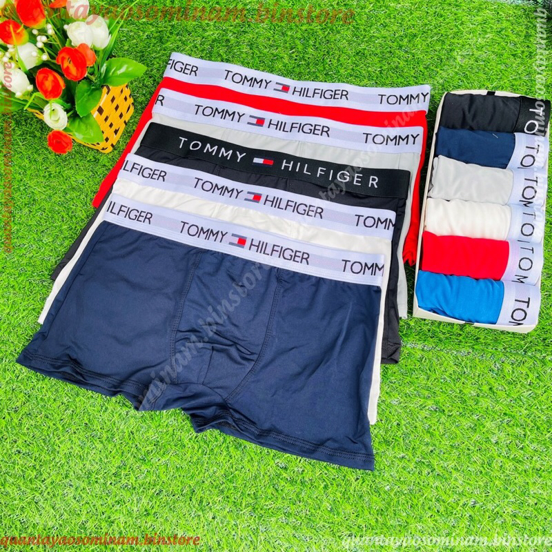 Quần boxer nam,quần sịp đùi nam mẫu TO.MMY chất vải thun lạnh,co giãn 4 chiều,thoáng mát,thoải mái vận động