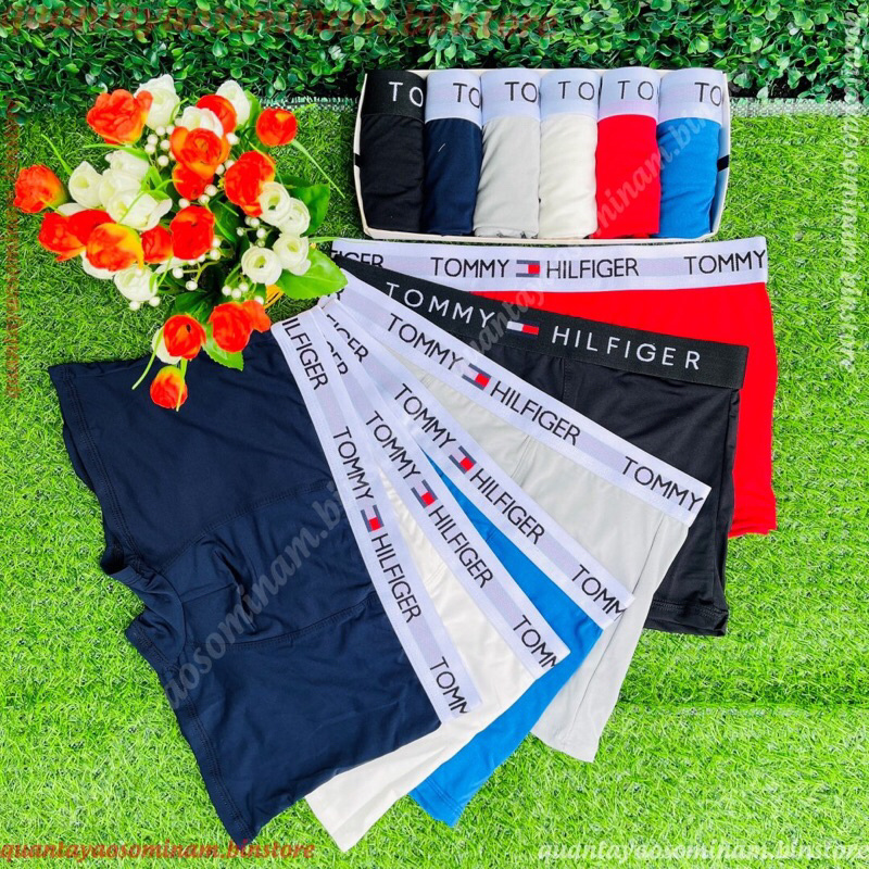 Quần boxer nam,quần sịp đùi nam mẫu TO.MMY chất vải thun lạnh,co giãn 4 chiều,thoáng mát,thoải mái vận động