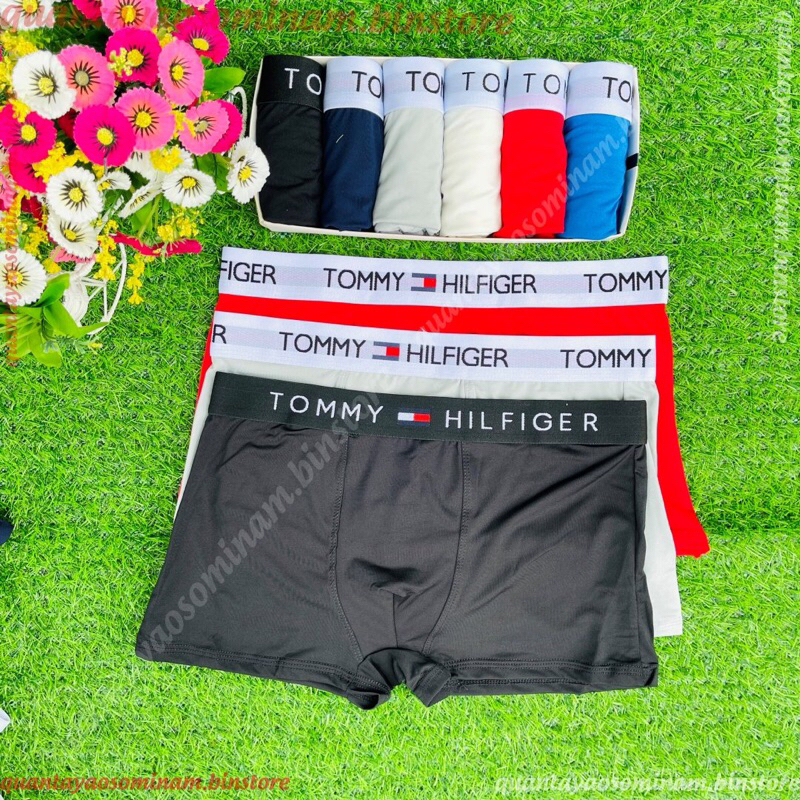 Quần boxer nam,quần sịp đùi nam mẫu TO.MMY chất vải thun lạnh,co giãn 4 chiều,thoáng mát,thoải mái vận động