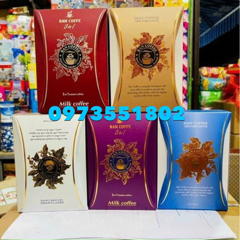 Cafe Bản - Ban Coffee 200g thơm ngon đam vị - hàng tết 2024
