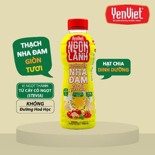 Nước yến nha đam yến việt táo đỏ hạt chia 450ml - 661